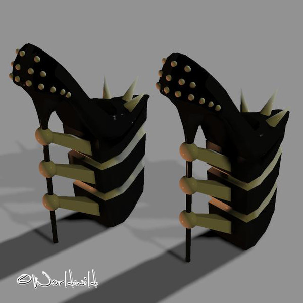 gothica heels pz3 - Gothica Xtreme Heels.zip by Worldwild